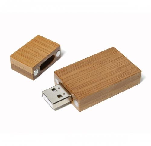 Branded Eco Bamboo USB  FlashDrive                            